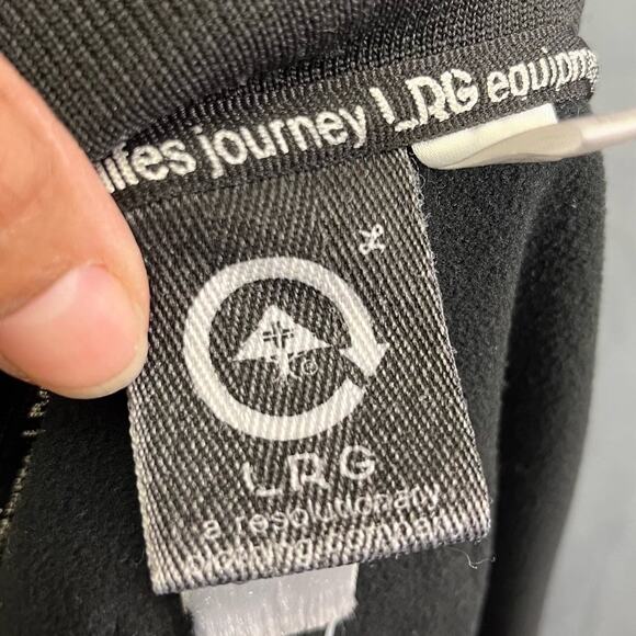 LRG Lifted Research Group Full Zip Jacket Streetwear 90's Track Mock Neck NN-06 - Picture 7 of 16